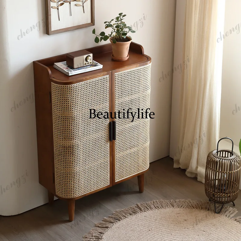 X173 Nordic solid wood shoe ca - Storage & Organization ulasan dan harga