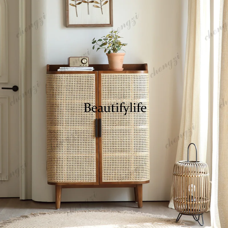 X173 Nordic solid wood shoe ca - Storage & Organization ulasan dan harga
