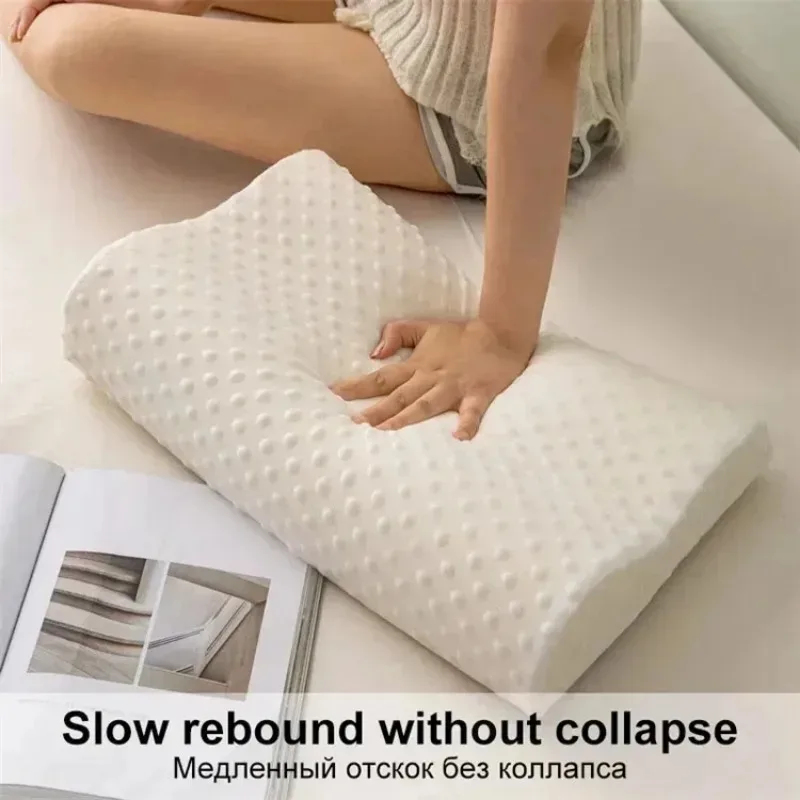 Memory Foam Orthopedic Cervica - Memory Foam Orthopedic Pillow Neck Pain ulasan dan harga