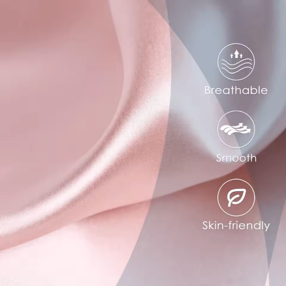 Kuup 1pcs Pillowcase Pillow Co - Satin Silk Pillowcase Hair Skin ulasan dan harga