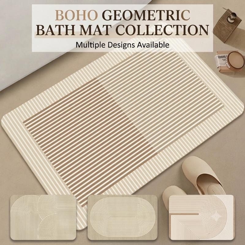 Diatomite Bath Mat Quick Dry A - Quick Dry Diatomite Bath Mat ulasan dan harga
