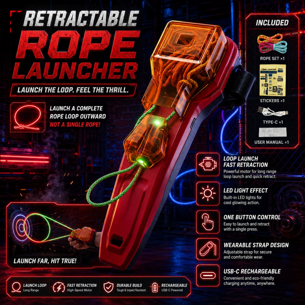 Rope Launcher Spider Web Shoot - Lighting ulasan dan harga