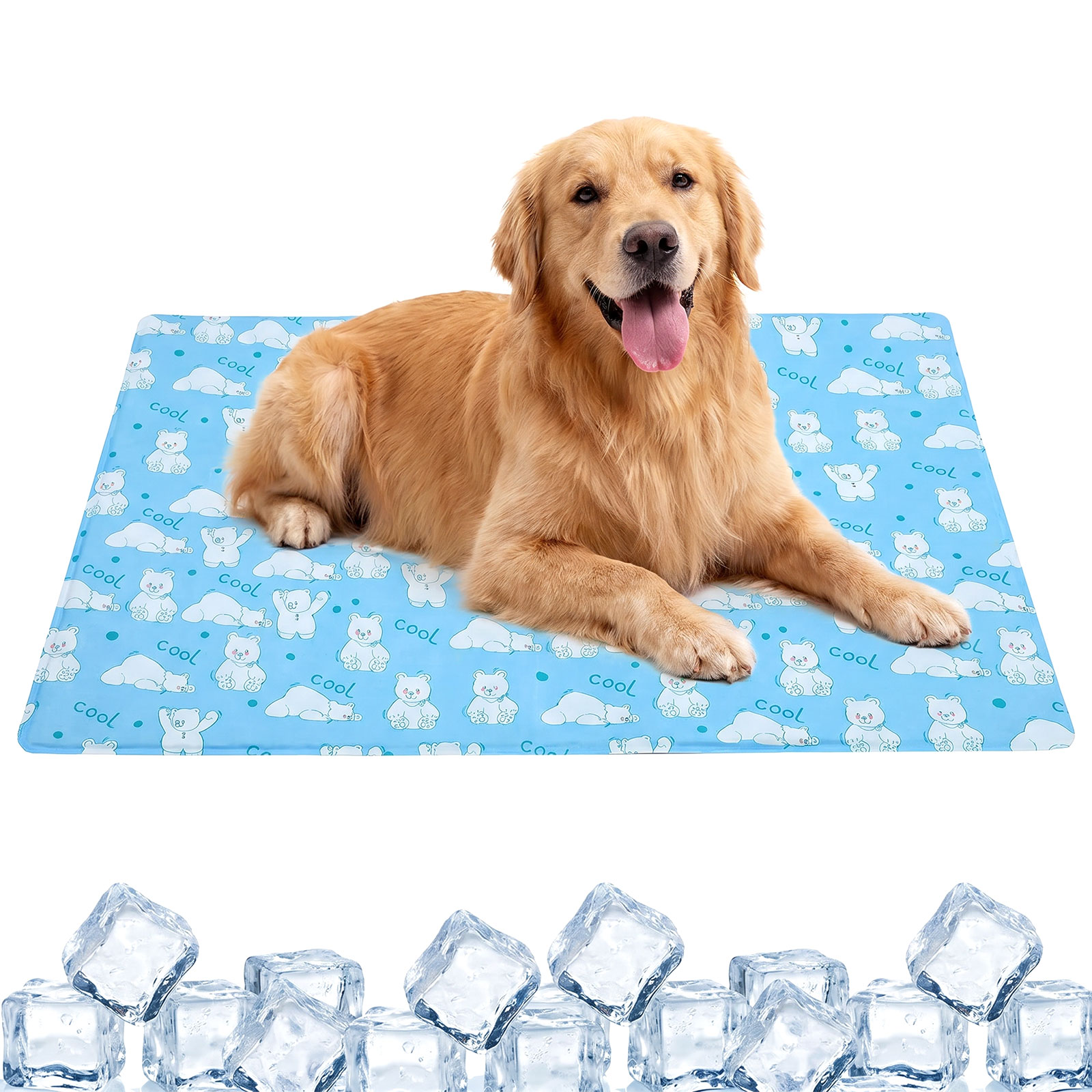 Dog Self Cooling Mat Ice Gel S - Cooling Blanket Hot Sleepers ulasan dan harga