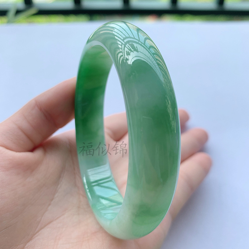 Old Mine Icy Jadeite Bracelet, - Lighting ulasan dan harga