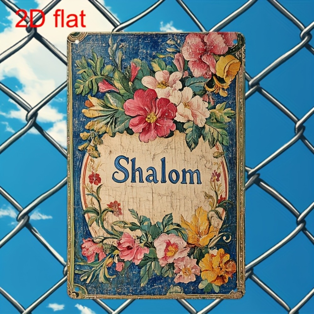 CIFBUY Vintage Floral Shalom A - Home Decor ulasan dan harga