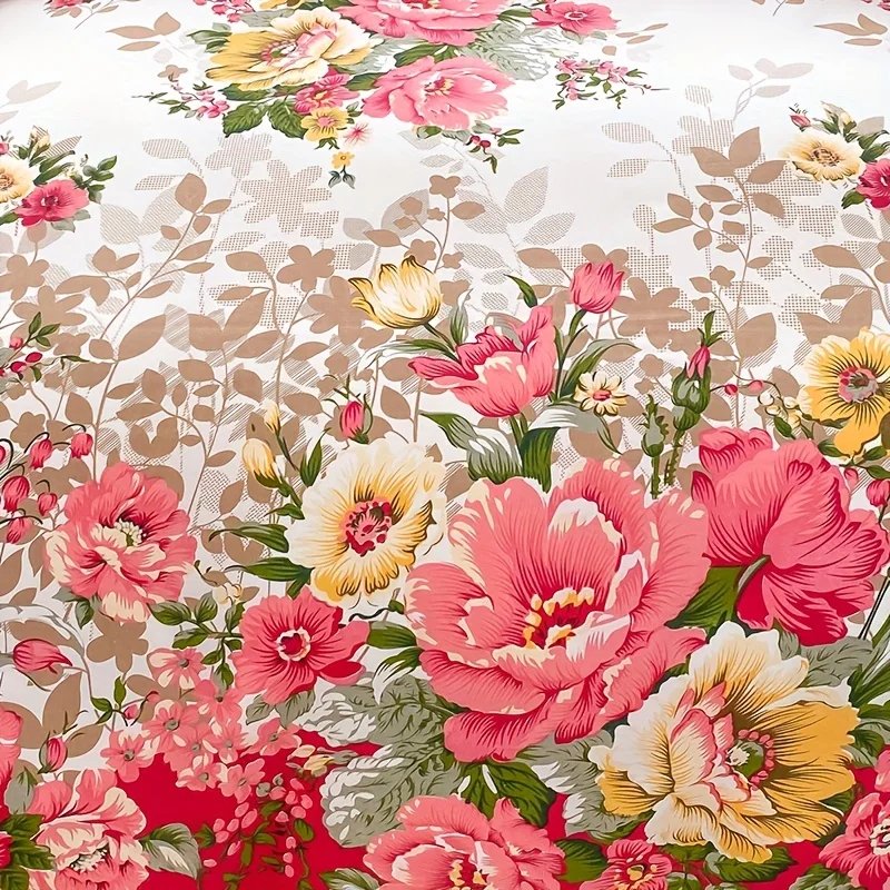 Floral Duvet Cover Set with Zi - Duvet Cover Sets With Zipper ulasan dan harga