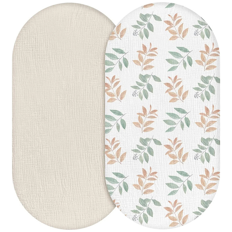 Muslin Bassinet Sheets for Bab - Muslin Cotton Bedspread ulasan dan harga