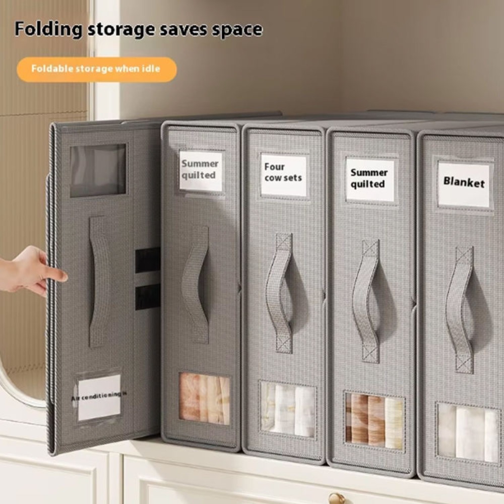 Foldable Fabric Storage Box Ox - Bedding ulasan dan harga
