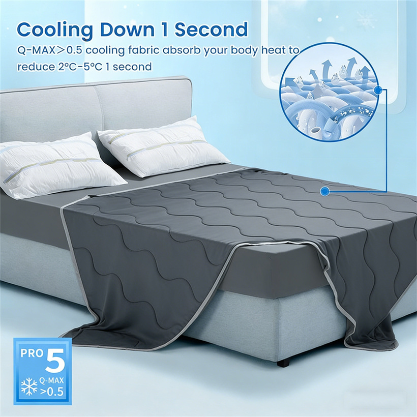 Soft Cooling Blanket Large Siz - Cooling Blanket Hot Sleepers ulasan dan harga