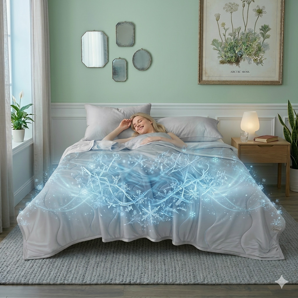 Lightweight Breathable Cooling - Cooling Blanket Hot Sleepers ulasan dan harga