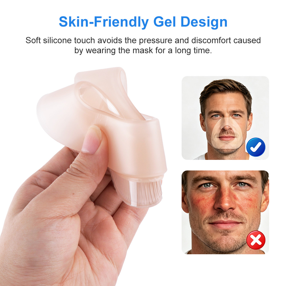 1/2PCS CPAP Nose Pads Silicone - Anti Snore Contour Pillow ulasan dan harga